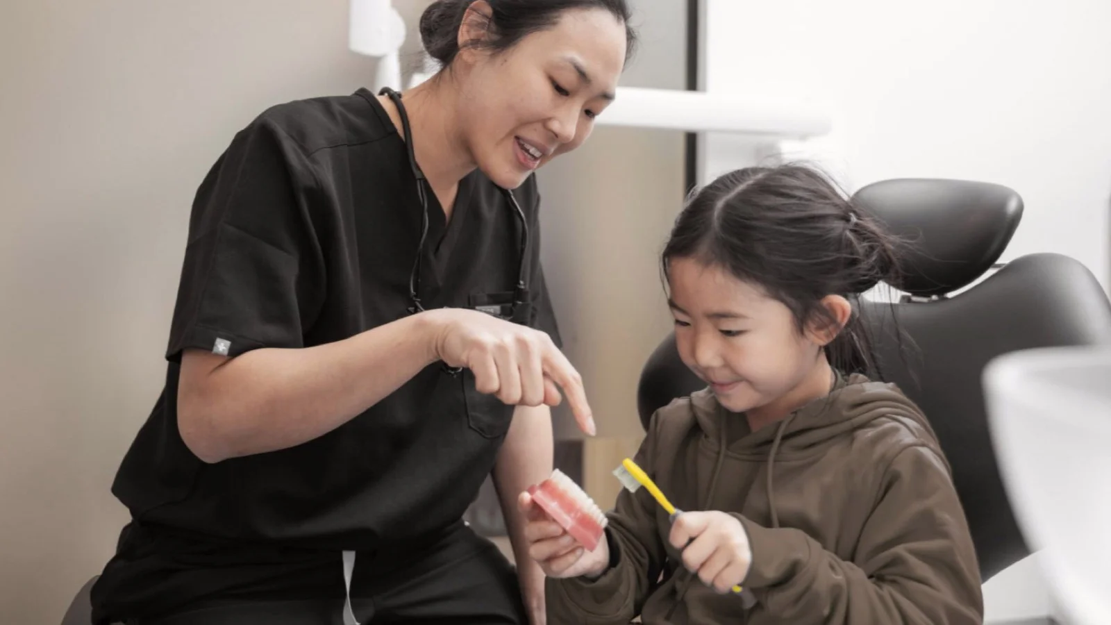 K Family Dental team group photo